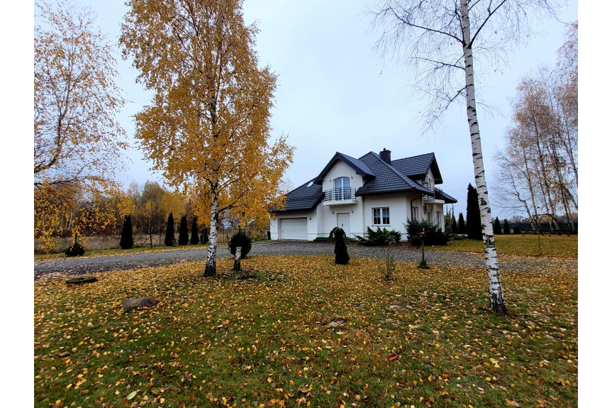 pruszkowski, Nadarzyn, Komfortowy dom na pięknej dużej działce