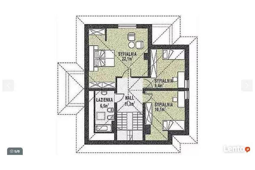 grodziski, Jaktorów, Międzyborów, Dom z Potencjałem o pow. ok. 240 m2 .